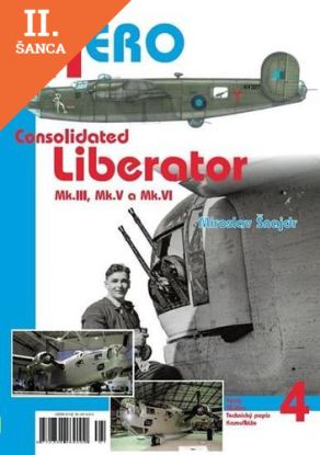 Lacná kniha Consolidated B-24 Liberator Mk.III,Mk.V a Mk.VI