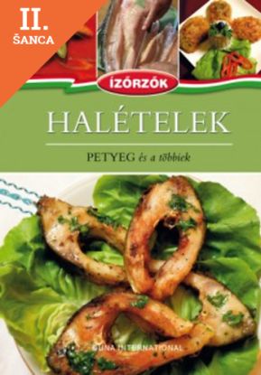 Lacná kniha Halételek Petyeg és a többiek