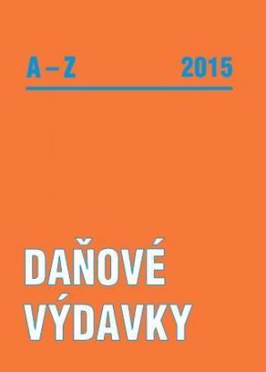 Daňové výdavky A-Z 2015