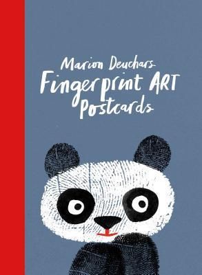 Fingerprint Art Postcards: 20 Detachable Postcards