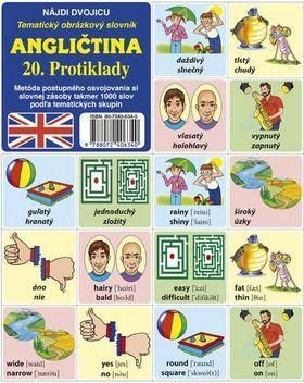 Nájdi dvojicu - 20. Protiklady (Angličtina)