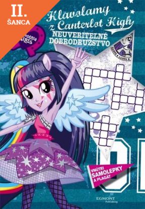Lacná kniha My Little Pony-Neuveriteľné dobrodružstvo-Hlavolamy z Canterlot High