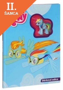 Lacná kniha My Little Pony - s hračkou