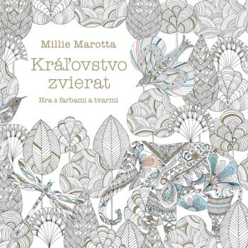 Kráľovstvo zvierat - omaľovánky pre dospelých