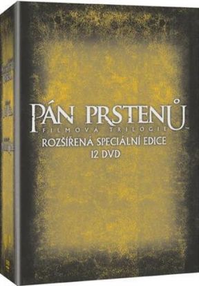Pán prstenů trilogie: Rozšířená edice 12DVD