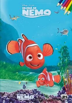 Hledá se Nemo - omalovánka