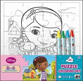 Omalovánkové puzzle Dr. Plyšáková