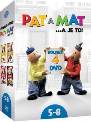 Pat a Mat kolekce 5-8  4DVD