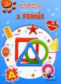 Lépésről lépésre matricás könyv - A formák