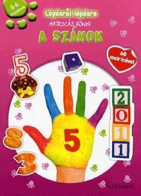 Lépésről lépésre matricás könyv - A számok