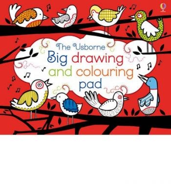 Big drawing and colouring pad