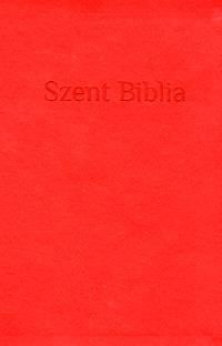 Szent Biblia - Prémium kicsi élénkpiros