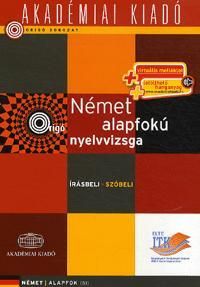 Német alapfokú nyelvvizsga - Írásbeli - szóbeli (virtuális melléklettel)