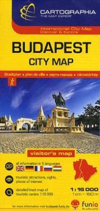 Budapest 1:16000 várostérkép