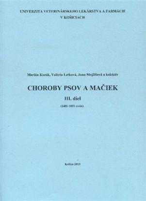 Choroby psov a mačiek - III. diel