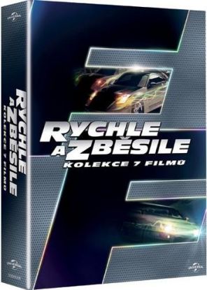 Rychle a zběsile: kolekce 1-7  7DVD