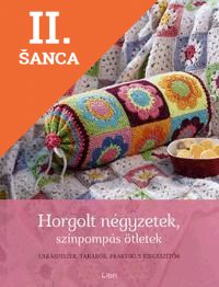 Lacná kniha Horgolt négyzetek, színpompás ötletek