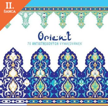 Lacná kniha Orient - 70 antistresových vymaľovaniek