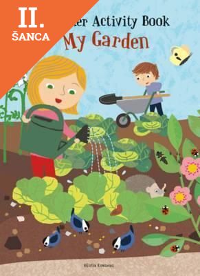 Lacná kniha My Garden Sticker Activity Book