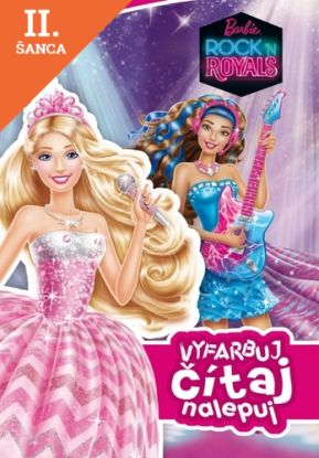 Lacná kniha Barbie Rock ´n Royals