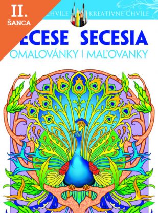 Lacná kniha Secesia - maľovanky pre dospelých