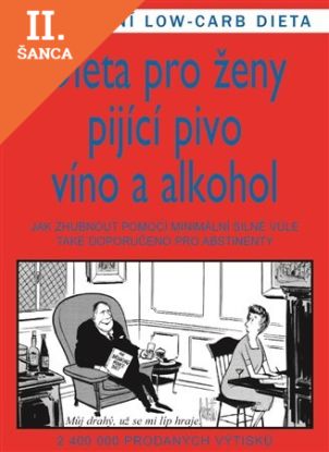 Lacná kniha Dieta pro ženy pijící pivo, víno a alkohol
