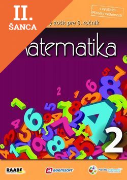 Lacná kniha Matematika Pracovný zošit pre 5. ročník 2