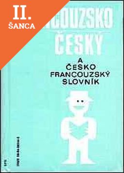 Lacná kniha Česko francouzský francouzsko český slovník