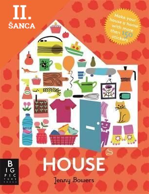 Lacná kniha Sticker Style House