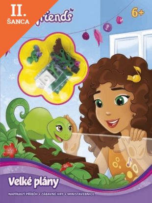 Lacná kniha Lego Friends Velké plány