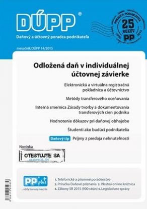 Daňový a účtovný poradca podnikateľa 14 2015
