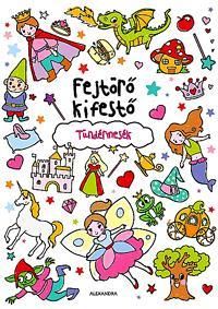 Fejtörő kifestő - Tündérmesék