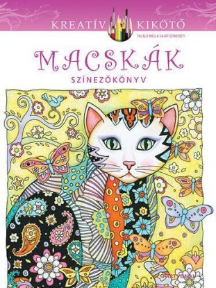 Macskák - színezökönyv