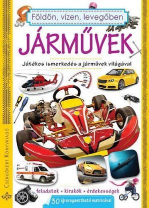 Járművek - Játékos ismerkedés a járművek világával