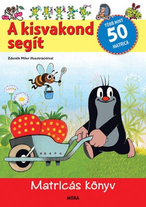 A kisvakond segít - Matricás könyv