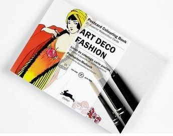 Art Deco Fashion postcard CB