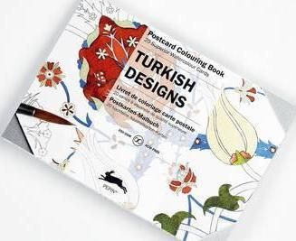 Turkish Designs - Postcard Colouring Book