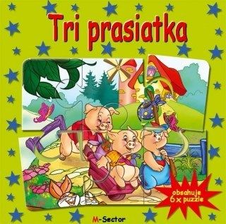 Tri prasiatka (Obsahuje 6x puzzle)