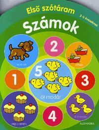 Első szótáram - Számok 2-3 éveseknek
