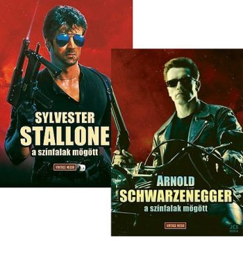 Arnold Schwarzenegger - A színfalak mögött + Sylvester Stallone - A színfalak mögött - Könyvcsomag