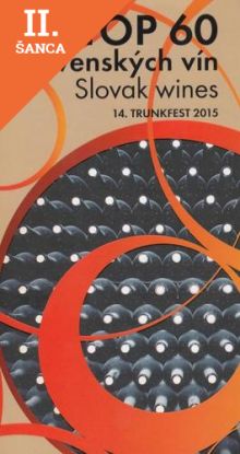 Lacná kniha TOP 60 slovenkých vín 2015 / Slovak wines 14. Trunkfest 2015
