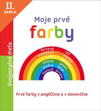 Lacná kniha Moje prvé farby - Dvojjazyčné dieťa