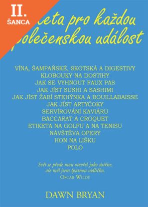 Lacná kniha Etiketa pro každou společenskou událost