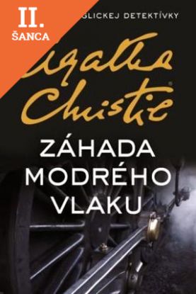 Lacná kniha Záhada Modrého vlaku