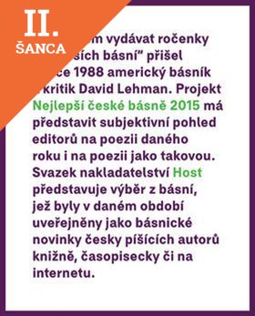 Lacná kniha Nejlepší české básně 2015