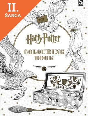 Lacná kniha Harry Potter Colouring Book