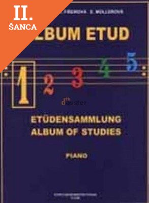 Lacná kniha Album Etud 1