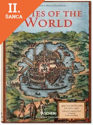 Lacná kniha Braun/Hogenberg - Cities of the World