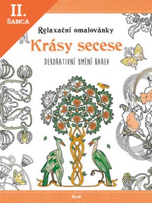 Lacná kniha Relaxační omalovánky - Krásy secese