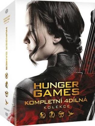 Hunger Games kolekce 1-4 4DVD